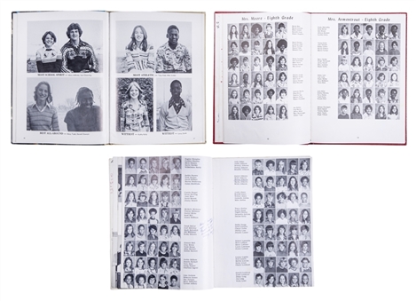 1976-1978 Michael Jordan Middle School Yearbook Collection of (3)
